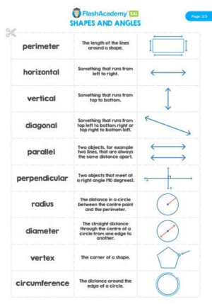 Shapes and Angles Flashcards - FlashAcademy