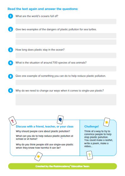 Plastic Pollution - FlashAcademy