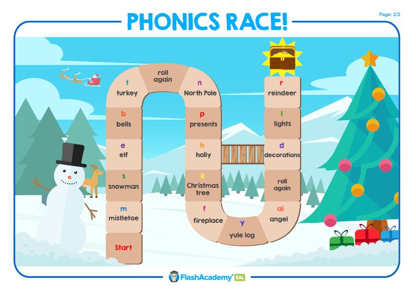 Christmas Phonics for EAL 