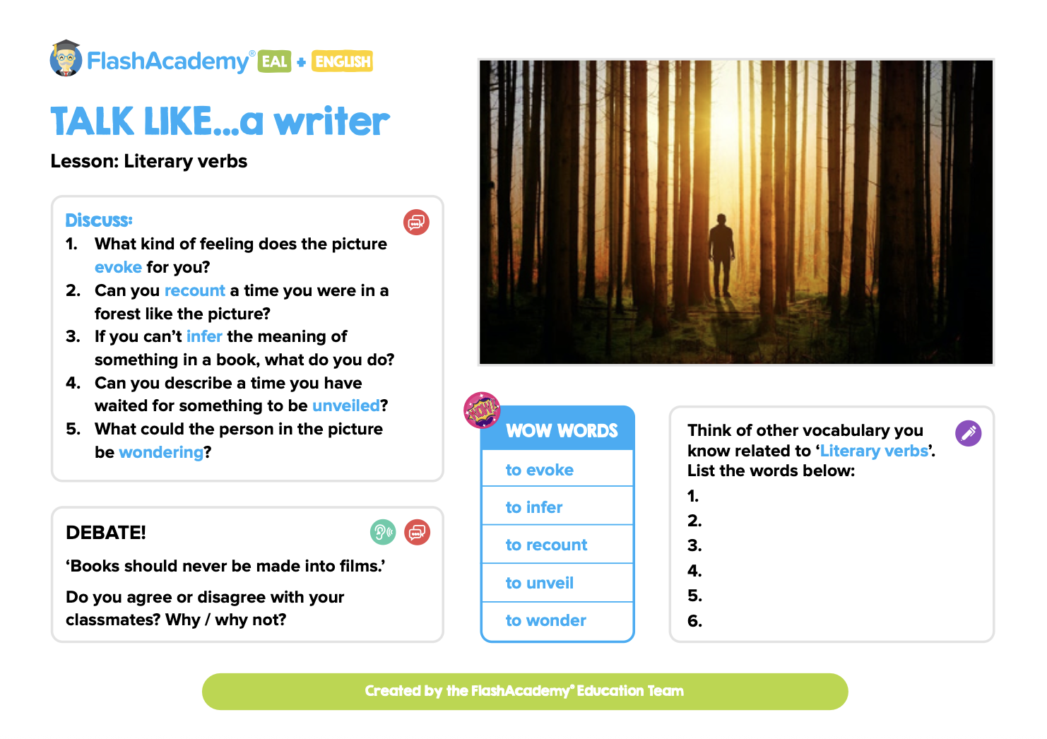 Talk Like An Expert: Secondary Pack 