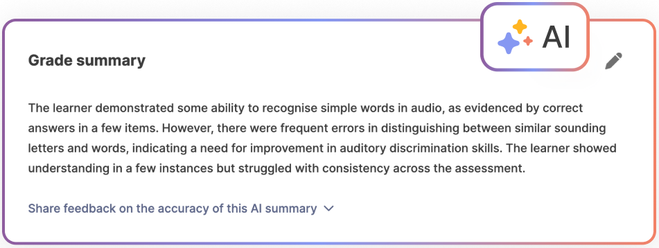 ai assisted marking