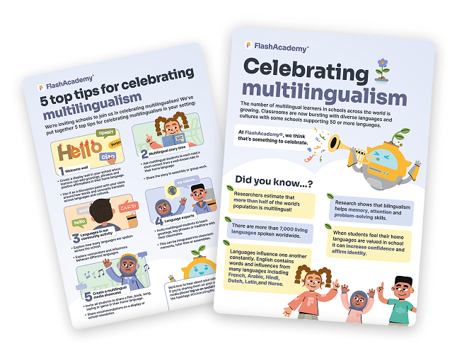 5 tips for celebrating multilingualism in schools